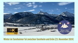 Winter im Tannheimer Tal 23 November 2024 [upl. by Amuh]