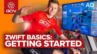 Zwift for Beginners  How to Ride and Train Virtually [upl. by Adnaval]