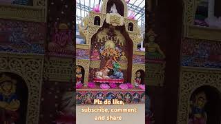 Durga Puja pandal3Sharda bhawani aangna padharo maharani [upl. by Fabron]