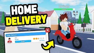 HOME DELIVERY UPDATE in Roblox Restaurant Tycoon 2 [upl. by Capriola]