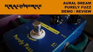 Aural Dream Purely Fuzz pedal demo in a mix [upl. by Boehike670]