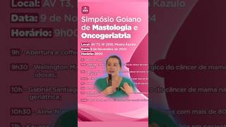 Simpósio Goiano de Mastologia e Oncogeriatria 091124 onde falei sobre cintilografia óssea e PETCT [upl. by Clancy]