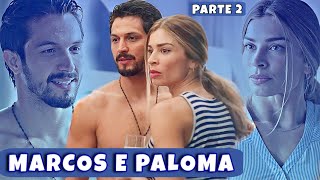 REAGINDO A HISTÓRIA DE MARCOS E PALOMA  Parte 2 [upl. by Francklin]