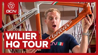 Italian Super Bike Heritage amp Innovation Wilier Triestina HQ Tour [upl. by Neltiac]