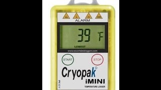 Temperature and Humidity recorder data logger with PDF report by Cryopak USA  Vacker UAE [upl. by Deena]