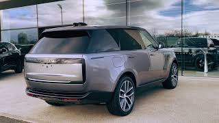 Our STUNNING RANGE ROVER P460e  petrol plugin hybrid EIGER GREY  MANCHESTER [upl. by Yarased]