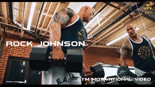 Rock Johnsons gym motivational video  BAJRANGI VFX [upl. by Naihtniroc]