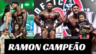 RAMON É CAMPEÃO DO MR OLYMPIA BRASIL [upl. by Assenab]