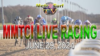 29 June 2024  Philippines Horse Racing Live  Metro Manila Turf Club Inc [upl. by Aicenet]