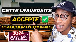 Comment postuler facilement à luniversité Paris Saclay  avoir une admission [upl. by Odnalor]