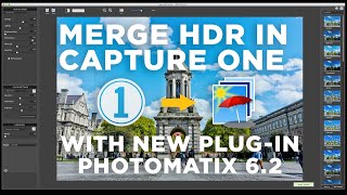 Capture One Merge to HDR with new Photomatix Plugin [upl. by O'Donoghue]