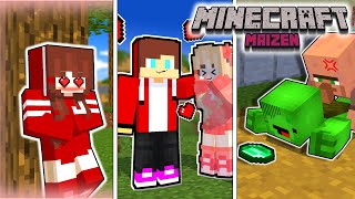 Best of Maizen Part6💘  Minecraft Parody Animation Mikey and JJ [upl. by Atnek]