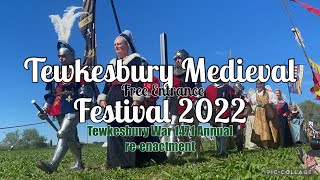 Tewkesbury Medieval Festival 2022 [upl. by Vittorio]