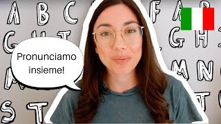 Learn Italian Alphabet Pronunciation for beginners Review for intermediate ITA EN FR POR SUB [upl. by Aisenat]