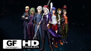 Cosmic Star Heroine  Nintendo Switch Trailer [upl. by Nanaek]