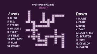 Crossword Puzzle Game In English  Puzzles With Answers [upl. by Modeste750]