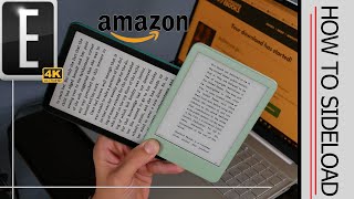 How to Sideload Books on Amazon Kindle Paperwhite Gen 12 [upl. by Nevak]