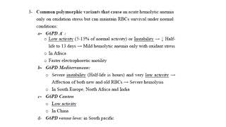 G6PD deficiency [upl. by Llenram]