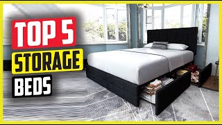 Best Storage Beds in 2024 [upl. by Leisha]