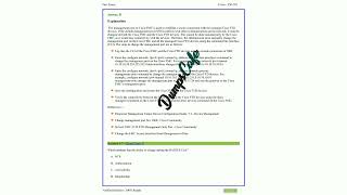 Dumpscafe Cisco350701 exam dumps [upl. by Anelav]