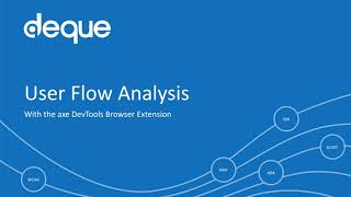 User Flow Analysis feature  axe DevTools Extension [upl. by Tergram1]