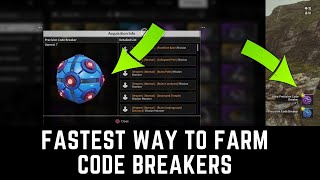 FASTEST WAY TO FARM CODE BREAKERS  THE FIRST DESCENDANT [upl. by Jonathan]