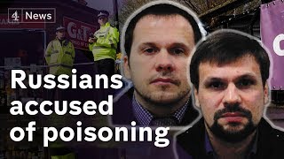 Salisbury poisonings two Russian suspects named [upl. by Yerrok590]