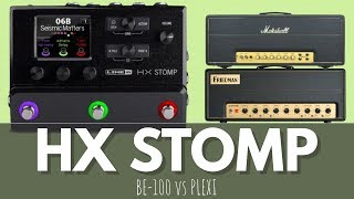 HX STOMP MODDED PLEXI AMPS DIALED IN Placater amp Brit Plexi Bright [upl. by Sokairyk]