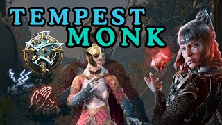 Tempest Cleric MONK Shadowheart Build Baldurs Gate 3 [upl. by Adriena879]