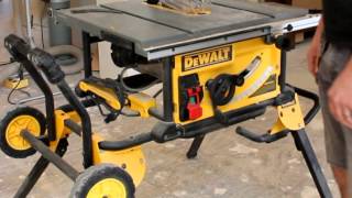 DeWalt DWE7491RS Jobsite Table Saw [upl. by Dionisio]