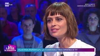 Claudia Pandolfi il ricordo di quotUn medico in famigliaquot  La vita in diretta 26112018 [upl. by Eppie]