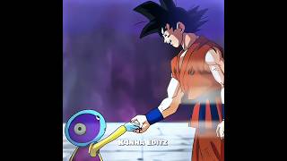 Moment when Goku handshake with zeno ☠️ dbz dbs anime goku zeno vairal shorts trendingeditz [upl. by Hnil]