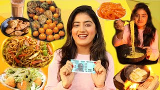 Living On Rs 50 For 24 Hours Challenge  Food Challenge [upl. by Joane]