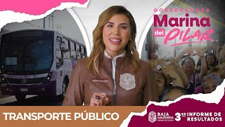 Transformación del Transporte Público en Baja California Cómodo Moderno y Eficiente [upl. by Gnen]