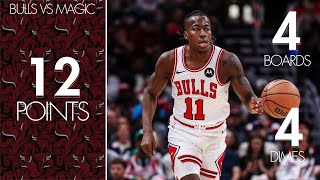 Ayo Dosunmu 12 PTS turns on the JETS to push Bulls forward vs Magic  October 30 2024 [upl. by Magna]