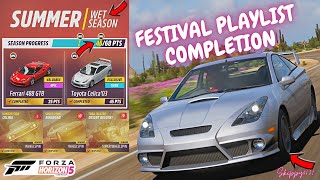 FORZA HORIZON 5How to unlock the TOYOTA CELICA SSI  Series 3 Festival playlist completion [upl. by Aeslehc]