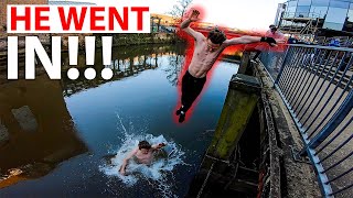 FAILED PARKOUR WATER CHALLENGE 🇬🇧 [upl. by Bayless894]