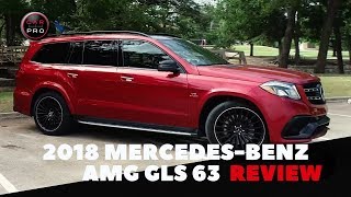 The 2018 MercedesBenz AMG GLS 63 Is a Luxurious 577Horsepower Showstopper [upl. by Phail]