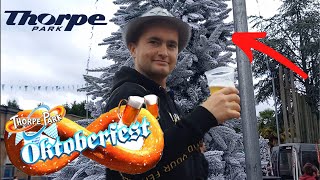 Was Oktoberfest Good For 2024  THORPE PARK Vlog [upl. by Sheldon]