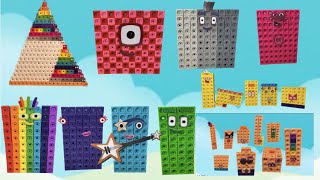 Making numberblocks 100 90 80 70 60 50 40 30 20 10 0 club from MathLink Cubes [upl. by Eedrahs]