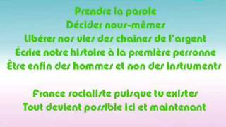 Changer la vie  Hymne Parti Socialiste 1977 [upl. by Aurlie976]