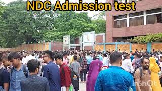 Notre Dame College admission test ndc admission [upl. by Drofniw]