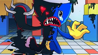 KILLY WILLY is HUGGY WUGGYexe  ORIGIN STORY  Cartoon Animation Poppy Playtime [upl. by Euqinot]