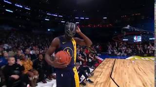 Victor Oladipo with the Black Panther Dunk  1st Round 2nd Dunk [upl. by Lesna]