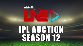 Cricbuzz LIVE IPL 2019 Auction Postshow [upl. by Maximilianus479]