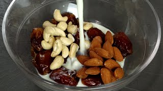 If you have Milk Nuts and Dates you may try this Recipe [upl. by Swenson]