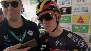 Remco Evenepoel  Interview at the start  Stage 1  Volta ao Algarve em Bicicleta 2024 [upl. by Neeron947]