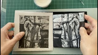 Silk Aquatint Demo [upl. by Gillmore]