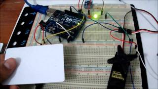 RFID Sparkfun 125kHz and arduino [upl. by Naenaj]