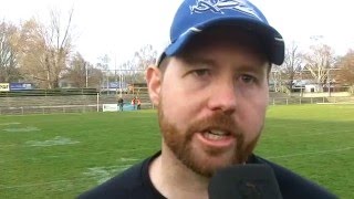 Interviews Rangers vs Blue Devils  2832016 [upl. by Herstein]